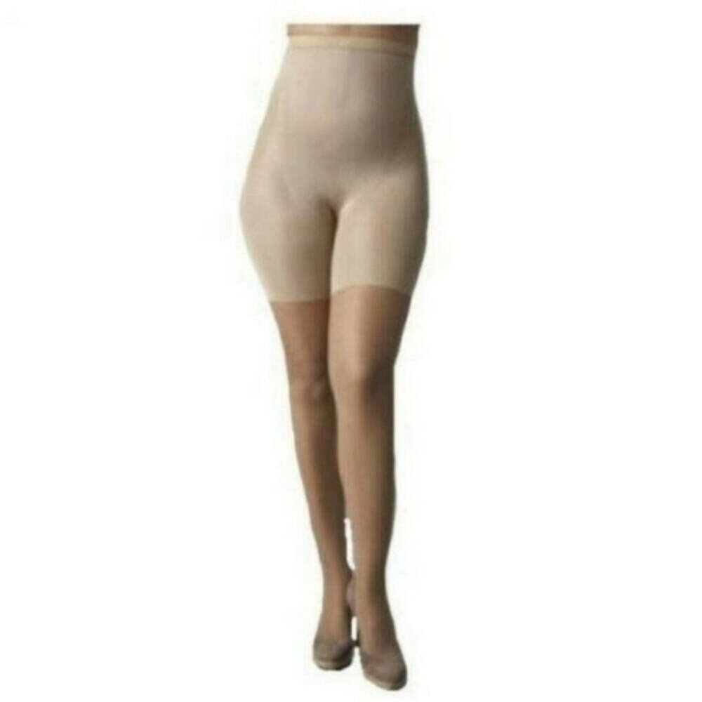 Spanx Womens Shaping Sheers High Waist Size F Beige Sand Nude NEW